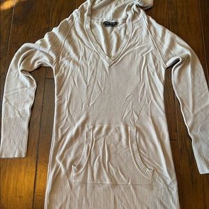 BCBG Hoodie - tan size Large